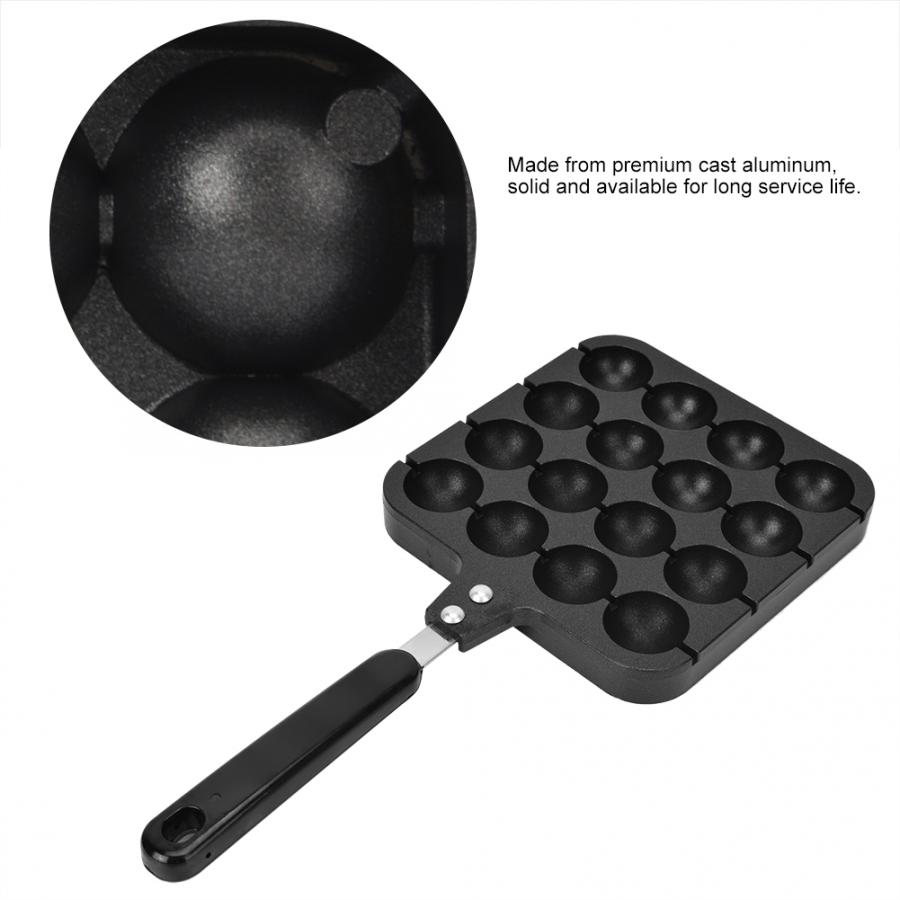 Non-stick form non-stick takoyaki grillform tallrik matlagning bakform form plåt form fast och tillgänglig för lång livslängd