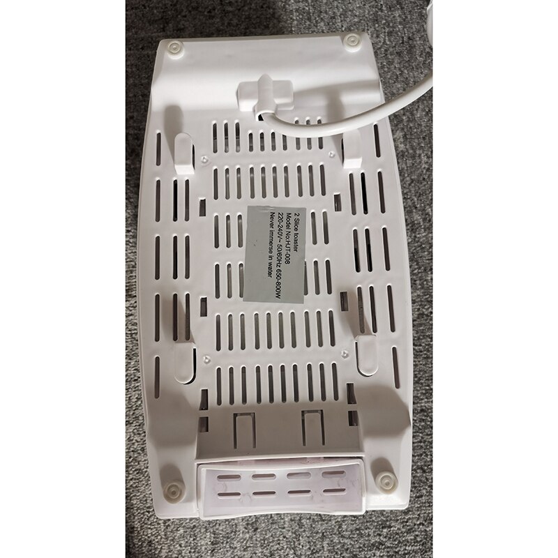 2 Slices Toaster Automatic Toaster Household Toaster Light Breakfast Machine,EU Plug