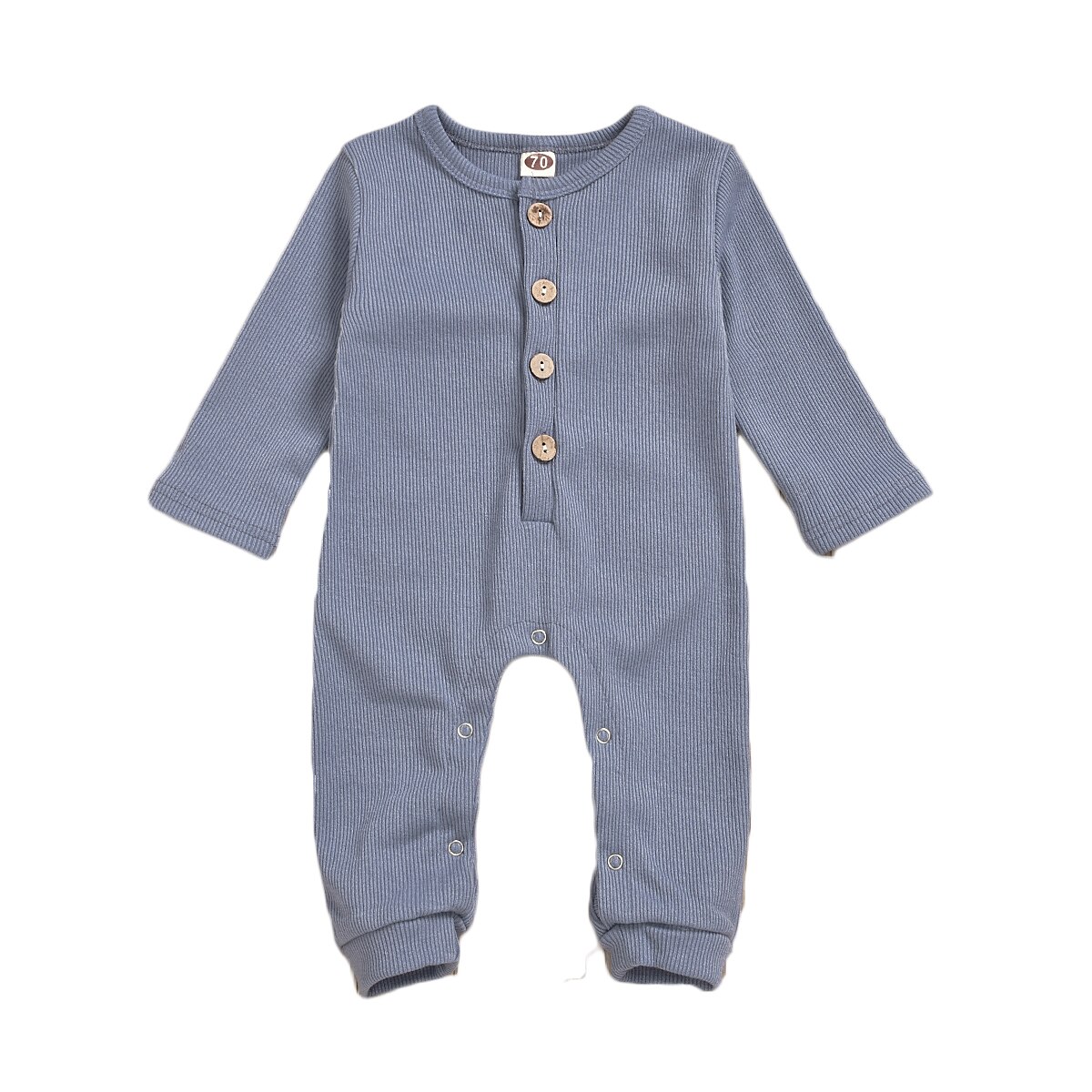 Baby Baby Meisje Jongen Kleding Met Lange Mouwen Gebreide Romper Jumpsuit Totale Outfits: D / 6m