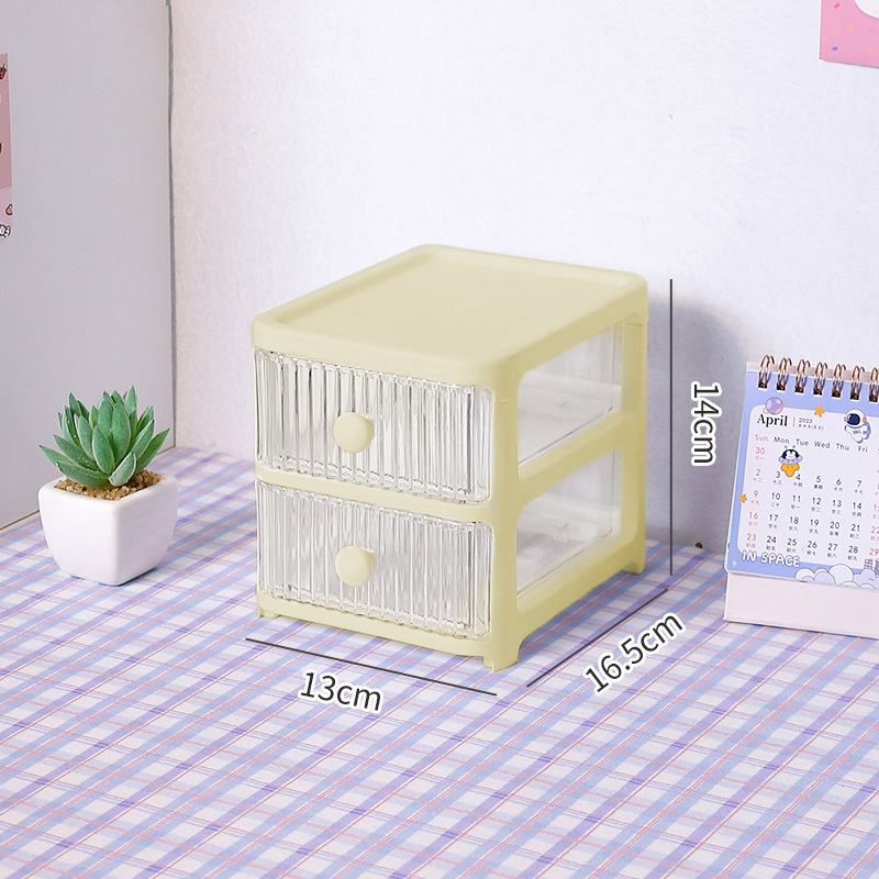 Multi drawer storage box, pen holder cabinet, office tape hair accessories: DARK GRAY