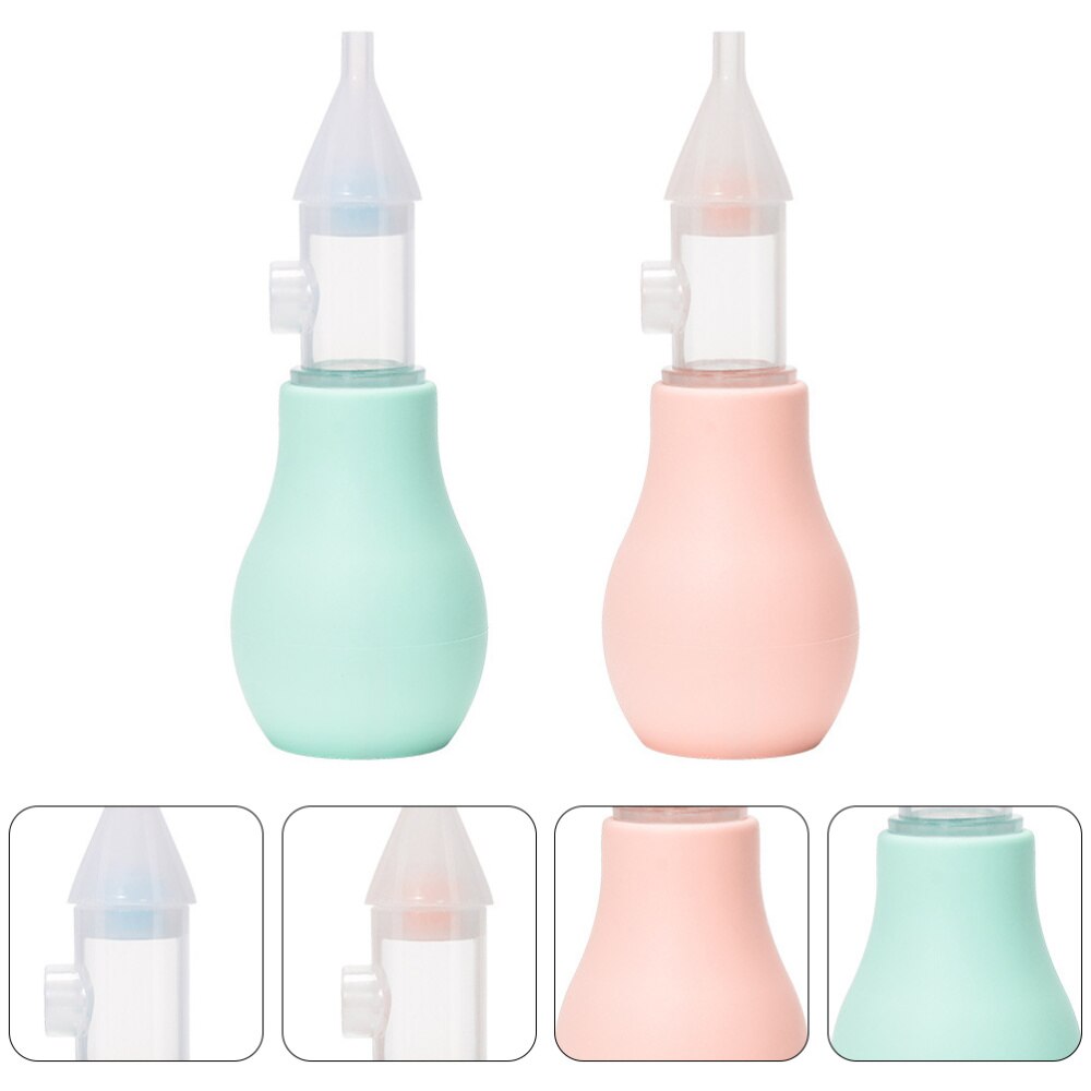 1 Set Zachte Veilig Duurzaam Praktische Nasale Afzuigen Neus Suctions Snot Cleaners Baby