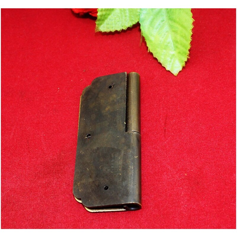 Brass Dragon Carved Hinge Decor Door Hinges Wooden Jewelry Box Hinge Fittings for Furniture Hardware+Screw,80*60mm,1PC