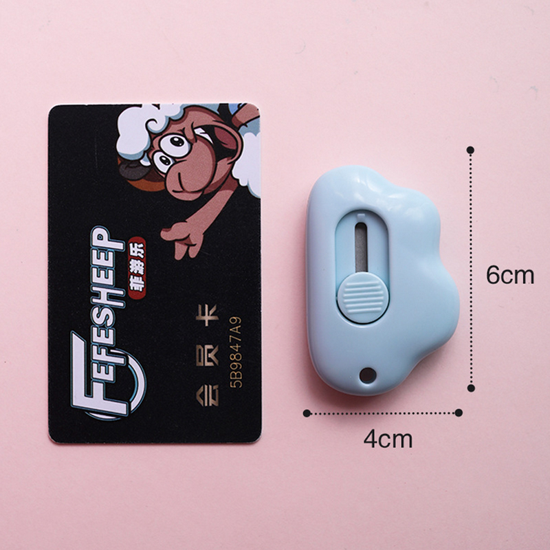 Paper Razer Blade Cute Cloud Color Mini Portable Utility Knife Paper... – Vicedeal