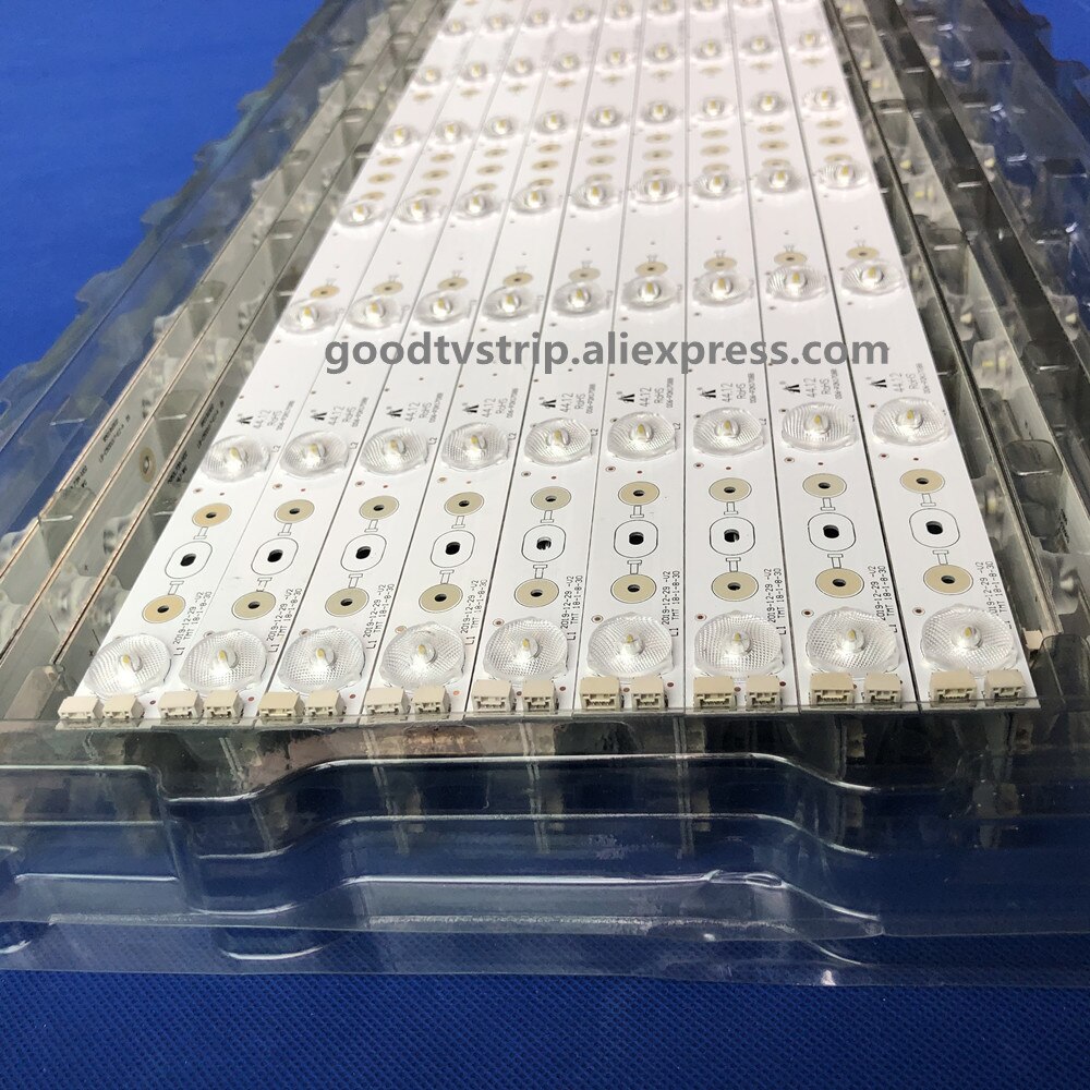 original LED backlight for 48inch TCL L48F3320-3D 006-P2K1708B 4C-LB4808-YH1 1set =9pcs