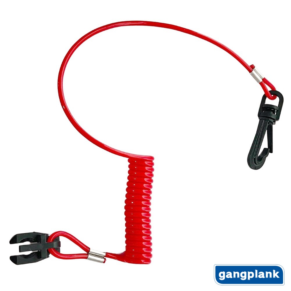 Outboard Side Mounted Control Box Emergency Stop Safety Rope for Bombardier 432230 Red Nylon Flameout Rope