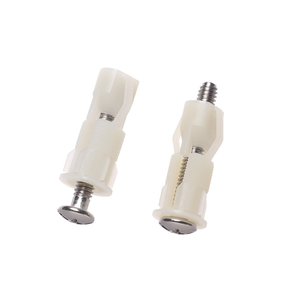 1 Paar Toiletbril Bouten Scharnieren Schroeven Wc Gat Vaststelling Kits Badkamer Moer Reparatie Tools Universal Huishoudelijke Vervanging