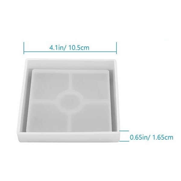 DIY Crystal Cement Mold Making Succulent Plant Flower Pot Resin Mold for Garden Planter Candle Pen Holder Crafts Base Home Decor: 1