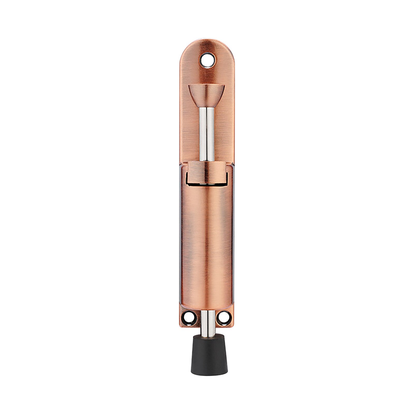 Kickdown Door Stops Foot-operated Lever Adjustable Kickdown Bronze Door Holder Door Stop Hardware Door Buffer Fittings: Rose Gold 