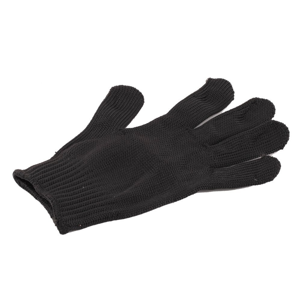1 Pair Men Steel Wire Fishing Fillet Gloves Cut Resistant Thread Weave Tool Gloves Fishing Fillet Filleting Protection Knife