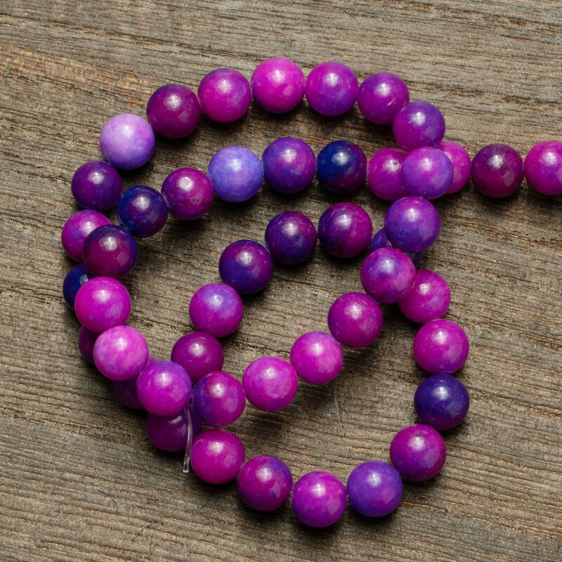 Sugilite Natural Stone Beads Round Loose Beads 4 6 8 10 12mm for Jewelry Making DIY Bracelet Necklace Accessories