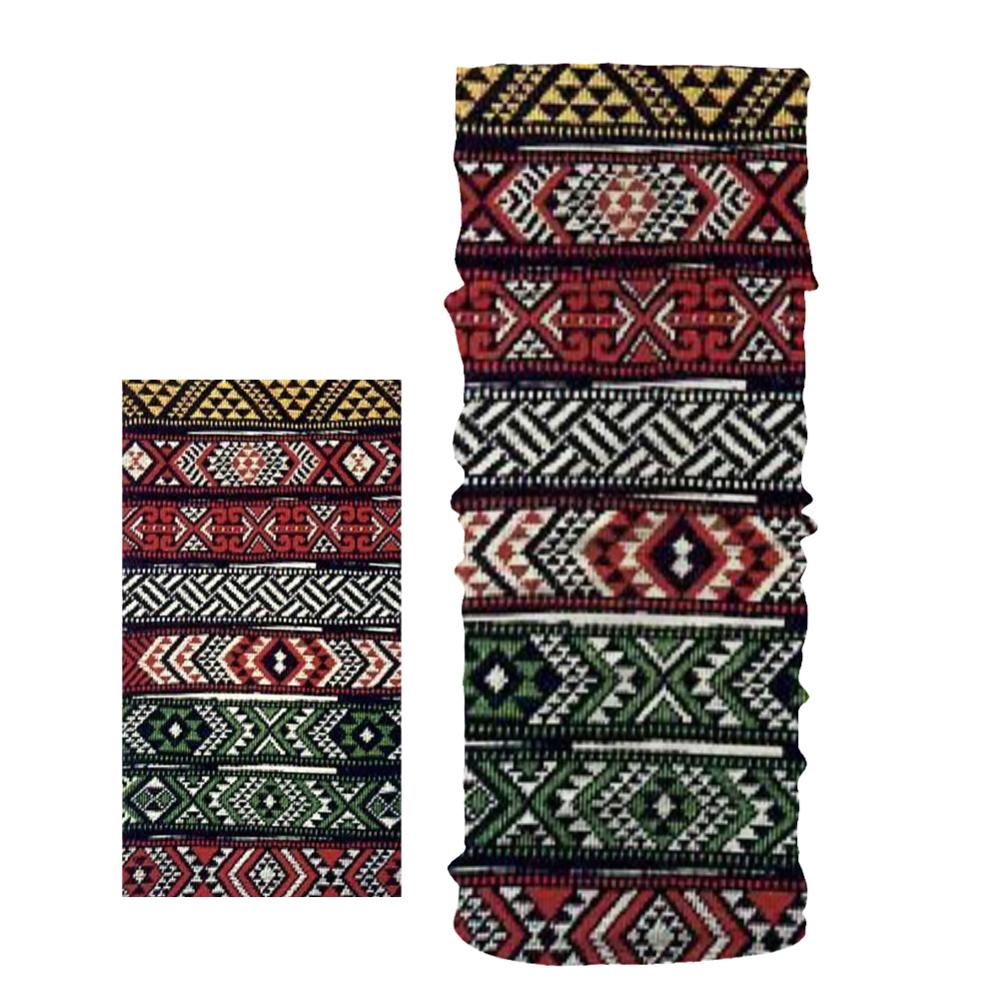 Tørklæde unisex magisk bandana polyester sømløs rørformet hijab hals rør sports tørklæde maske hovedbeklædning tørklæde: Stil 1