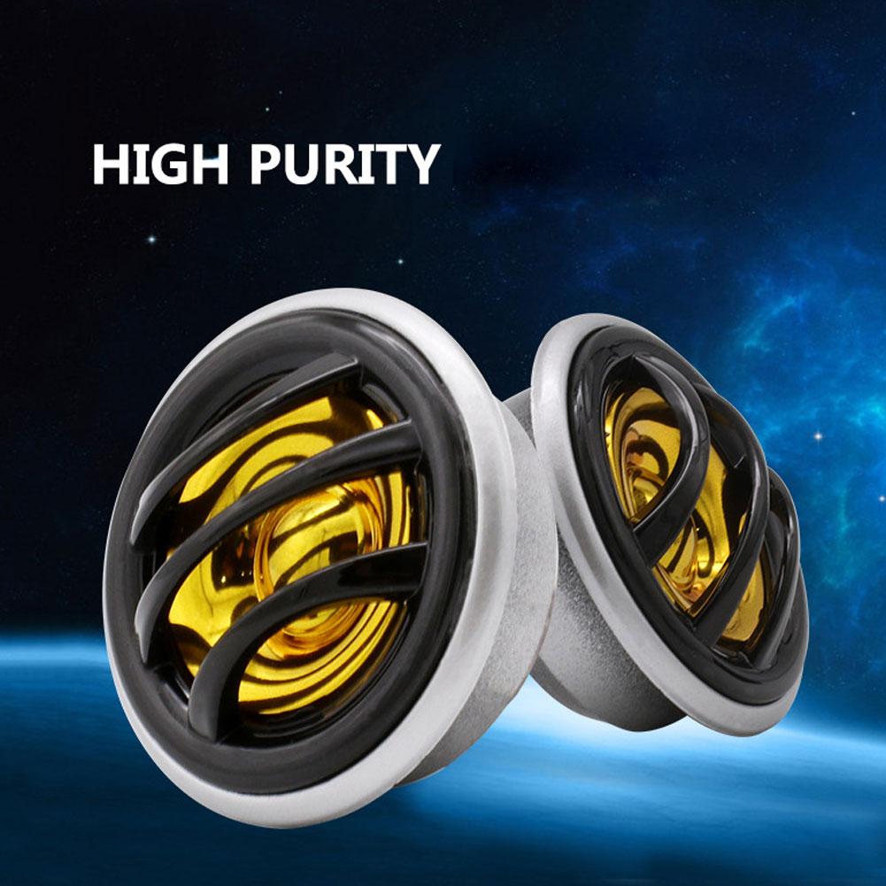 1 Pair Metal + Plastic Car Audio Tweeter Car Audio Modified Tweeter Vehicle Speaker
