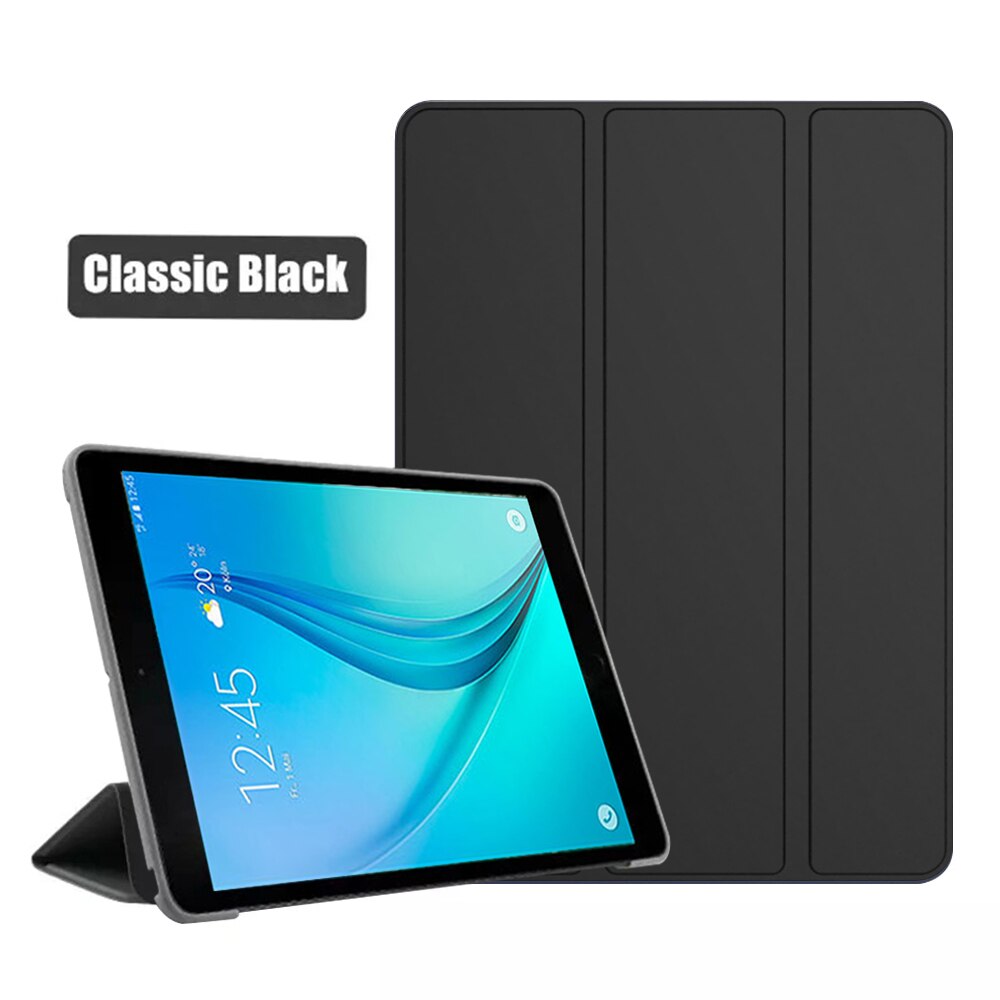 per Samsung galassia scheda A7 10.4 SM-T500/T505 Custodia in pelle con supporto scheda A 9.7 T550 T555 coperchio TabA 10.1 T580 T510 T515 tavoletta conchiglia: IPad Pro 12.9 / Rosso