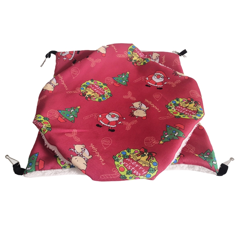 Nido de jaula colgante para conejillos de indias, rata, Chinchilla, sueño y para jugar, columpio, accesorios de nido colgante para animales pequeños: Verde claro