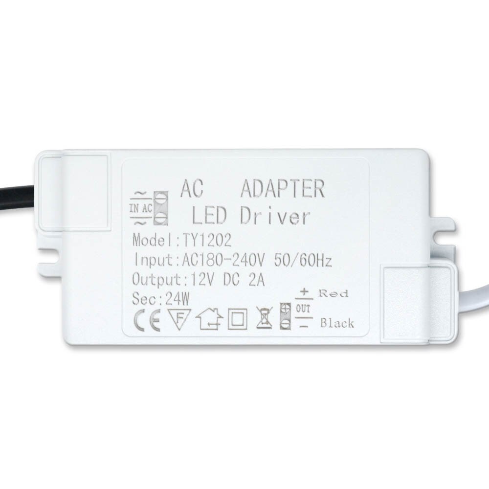 Led Driver 12V Voeding Met Case Voor Leds 220 12V 1A2A3A Voeding Controle Verlichting Transformers voor Led Light Strip