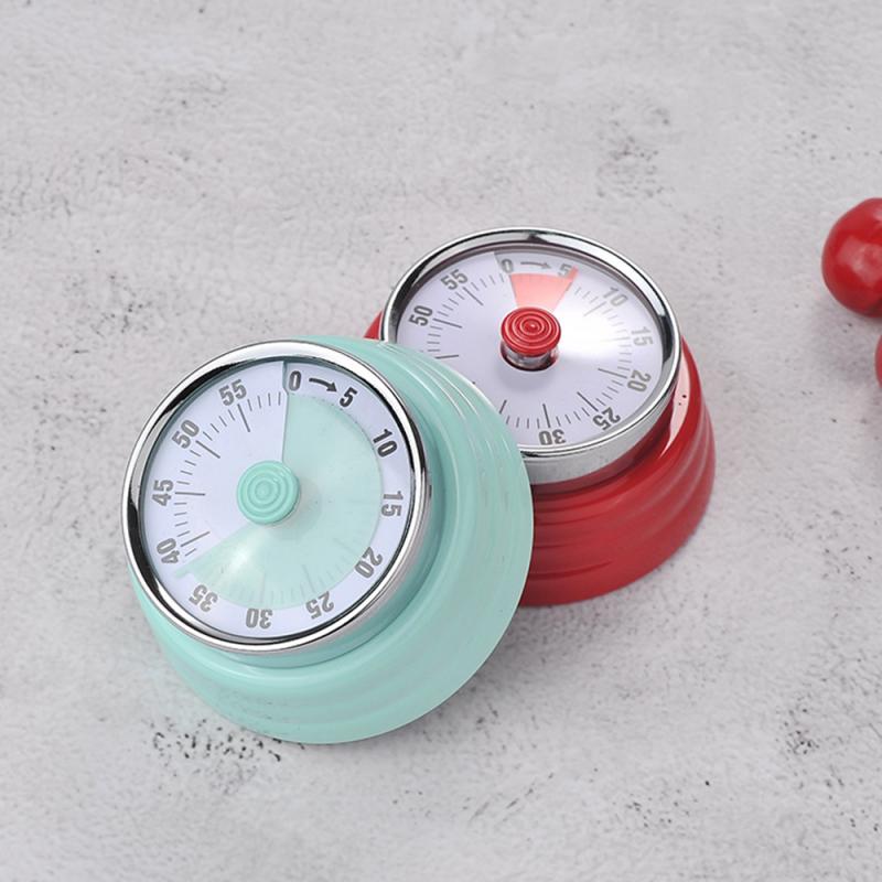 2 Color Kitchen Tools Mechanical Timer Temporary Staff Timer Kitchen Baking Reminder Kitchen Timer Factory