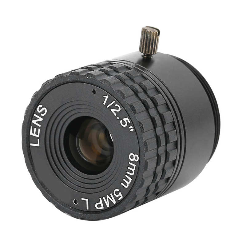 Image Fixed Lens Camera Lens for Micro Four Thirds Cameras CCTV DSLR with Removable Hood