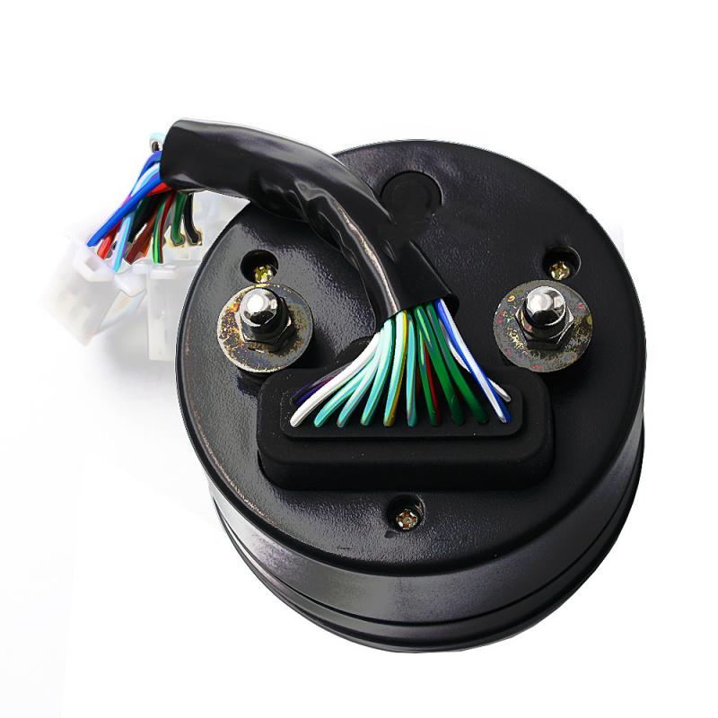Universal Motorcycle Speedometer Digital LED Light Indicate Tachometer Speedometer High Beam Gear Display Warning