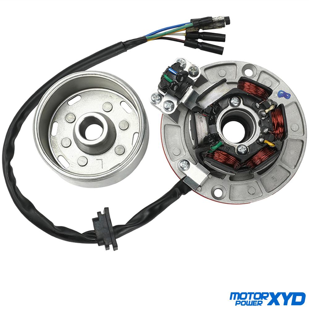 12V AC Ignition Magneto Stator Flywheel kit With Light For YINXIANG YX 140cc 150cc 160cc KAYO BSE SDG SSR Pitsterpro Dirt Bike