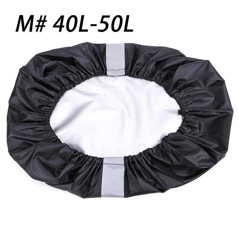 ManKaTer 30L-50L Reflecterende Camouflage Waterdicht Stofdicht Zonnebrandcrème Lichtgewicht Rugzak Regenhoes Koord Mond: M 40L-50L 01