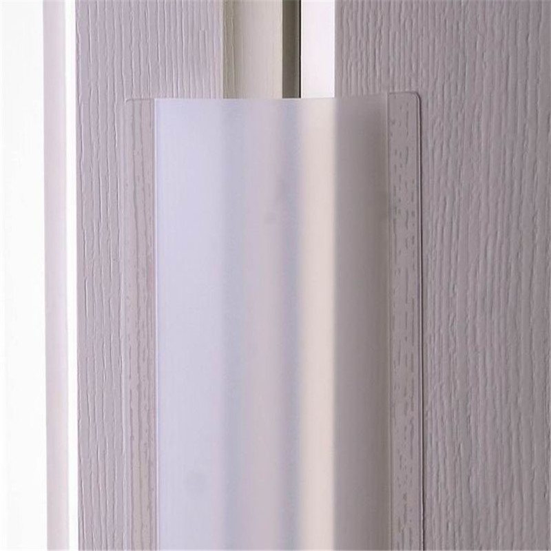 Clear Child Safety Door Hinge Protector Cover Finger Pinch Guard Baby Security for The Back of Door Domestic Kindergarten School