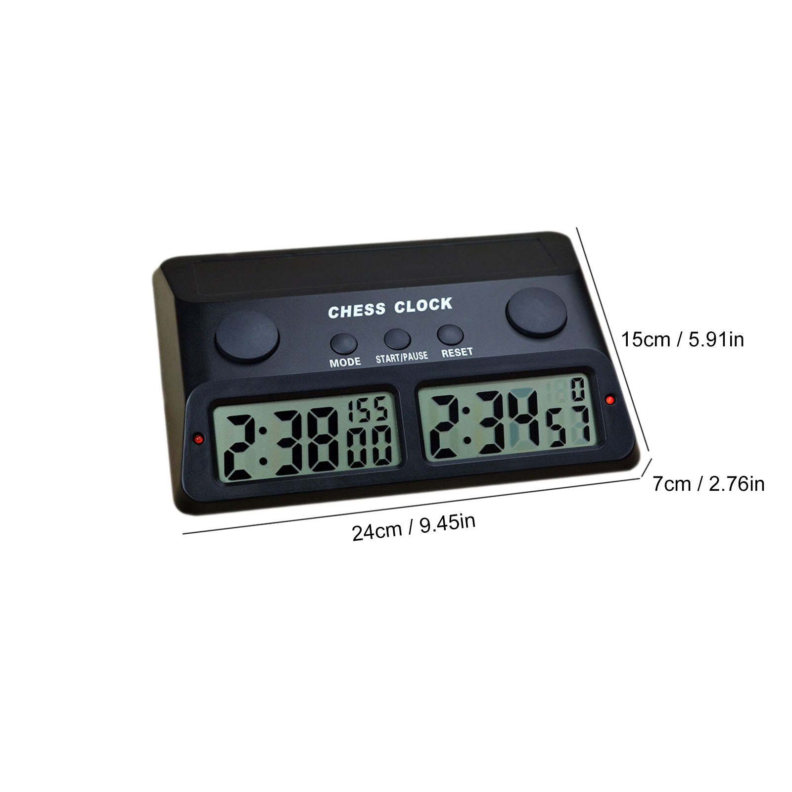 Three-in-one Chess Clock Game Punctual Analog Chess Clock Timer Ringing Accessories Educational Toys