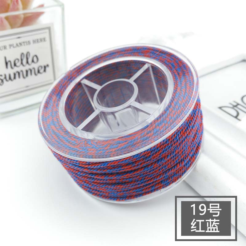 30M bawełniany przewód nylonowy 1.2mm chińnarty węzeł makrama przewód koraliki na nitkach ciąg DIY pleciona bransoletka tworzenia biżuterii DIY frędzle: Antyczne cynku