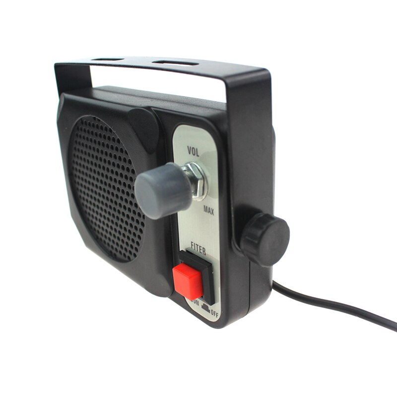 TS-650 Altifalante 3.5mm Jack Heavy Duty Speaker Externo para Yaesu Kenwood Icom Rádio CB Rádio VHF