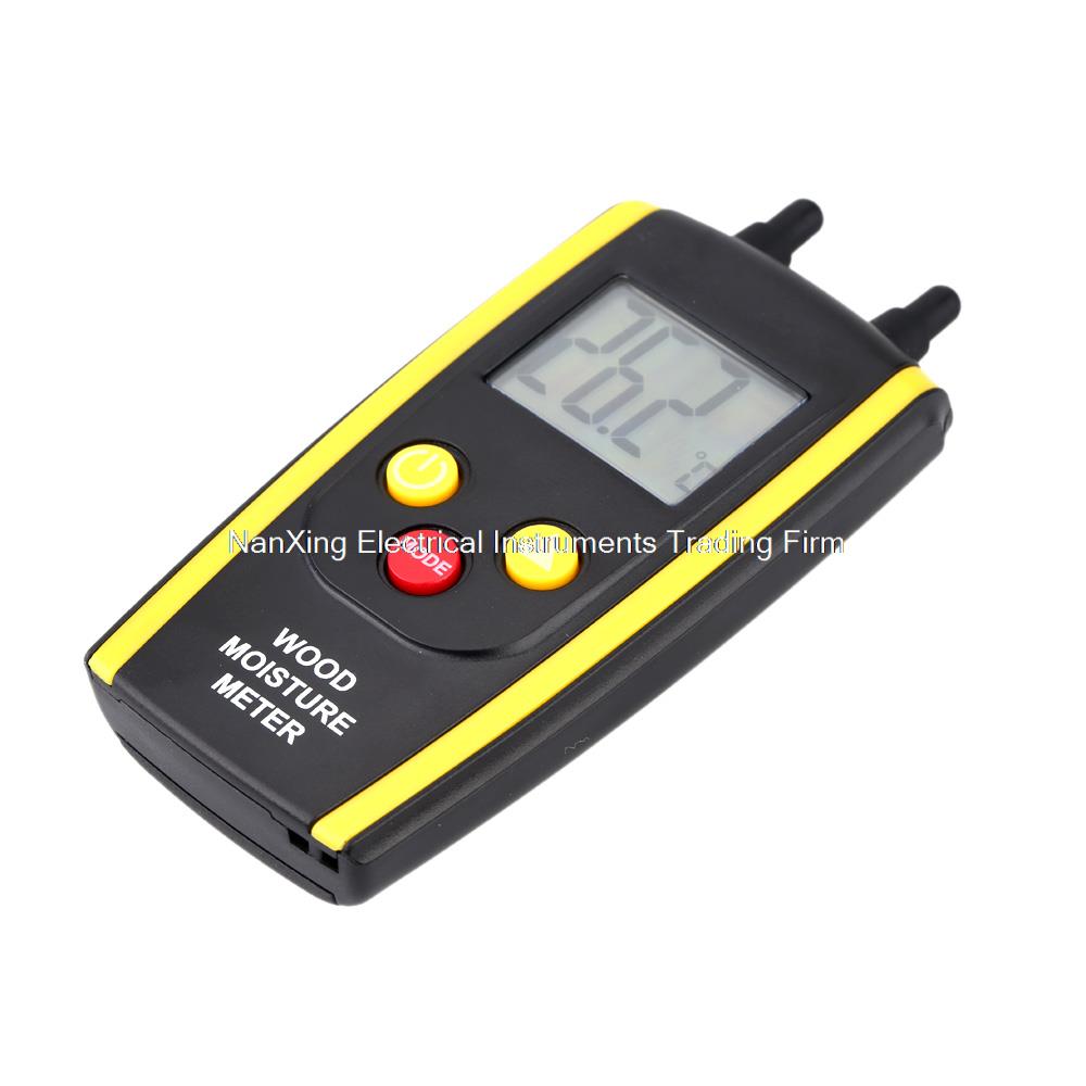 Fast HT-610 Digital LCD Wood Moisture Meter for plants hygrometer Ambient termometro higrometro hout vochtmeter