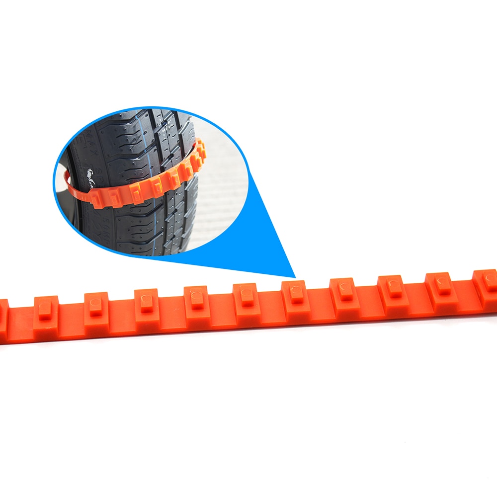 AP3285-Z 20Pcs Car Tire Anti-skid Strap 10*910mm Vehicle Tyre Non-slip Zip Grip Strip Adding Tire Traction Snow Ice Prevention