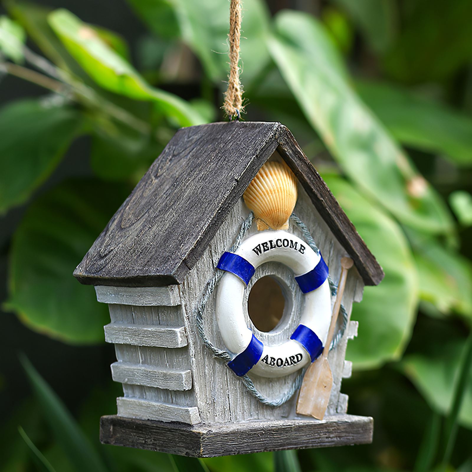 Hanging Bird House Bird Cage Resting Place Wall-mounted Outdoor Birdhouse Warm Protective Bird Nesting Box Outdoor Winter Garden