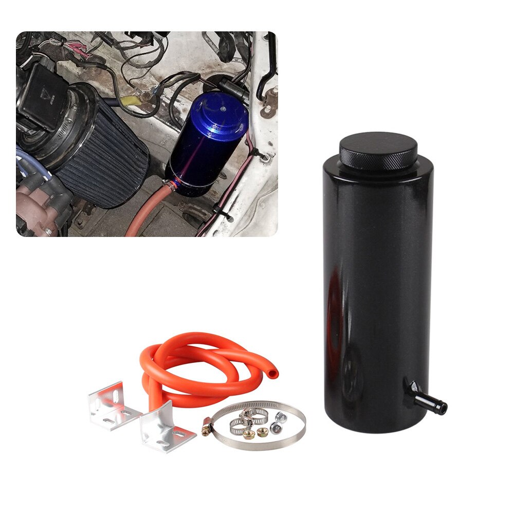 Car Modification Parts Car Universal Water Tank 800ml Aluminum Alloy Cooling Water Tank Auxiliary