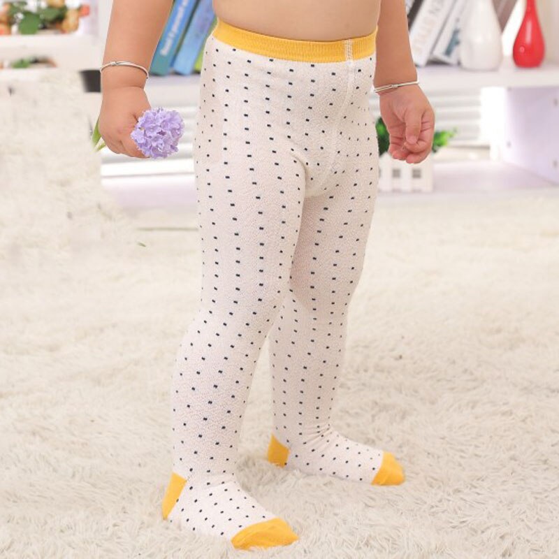 Bebé PRIMAVERA/otoño medias algodón bebé niña Pantyhose chico infantil tejido Collant medias prendas de vestir suaves infantil