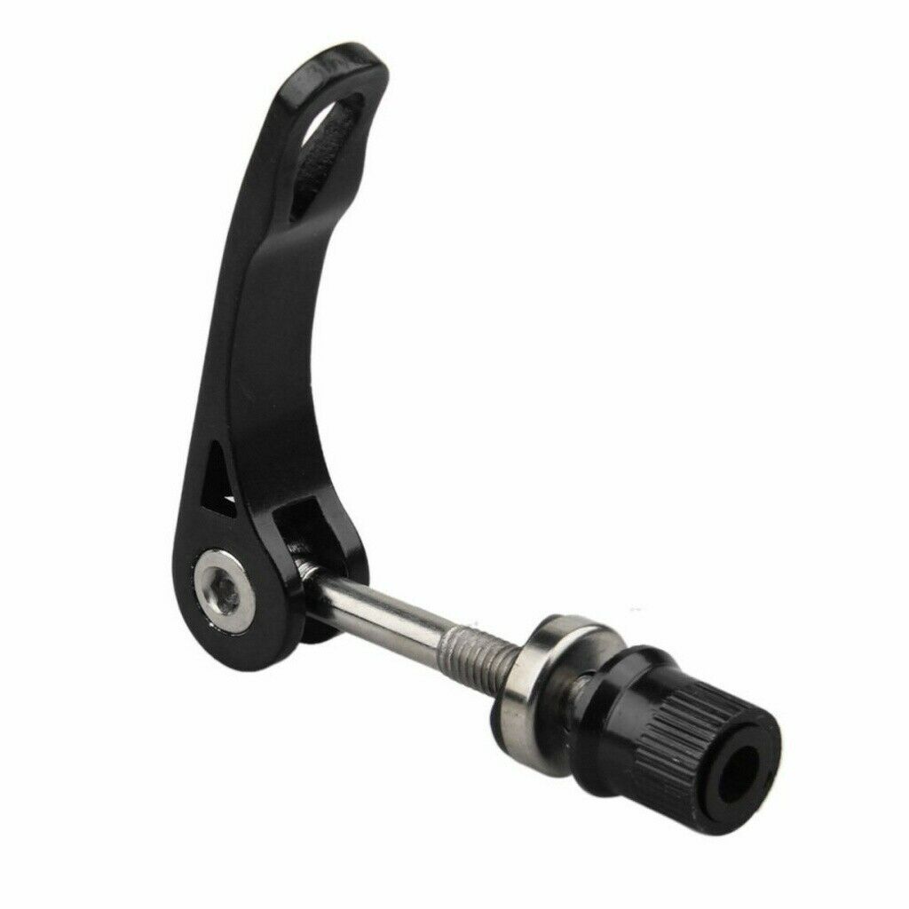 Road Bike MTB Bike Bicycle Quick Release Seat Post Seatpost Clamp Bolt Binder Skewer Red/Black/Silver: Black