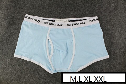 5Pcs/lot Male panties cotton boxers panties comfortable breathable men's panties underwear trunk brand shorts man boxer 365