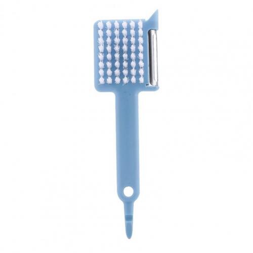 Vegetable Peeler Useful Ergonomic Potato Peeler Plastic Food Peeler: Light Blue