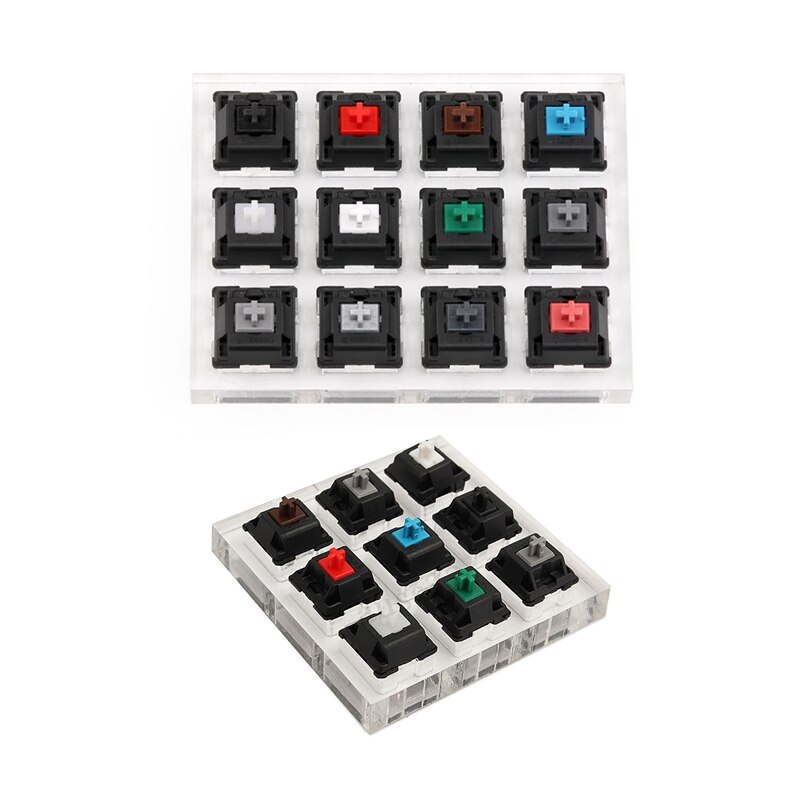 Acryl Toetsenbord Tester Plastic Keycap Sampler Voor Cherry Mx Switches