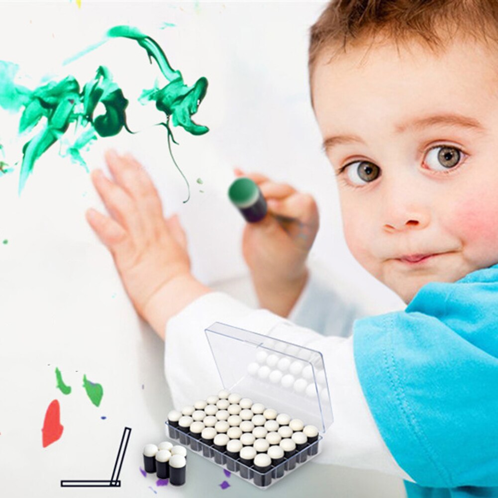 10pcs Finger Paint Drawing Sponge Foam Finger Chalk Ink Art kit Supplies Sponge Finger Daubers Foam Finger Painting Craft Set