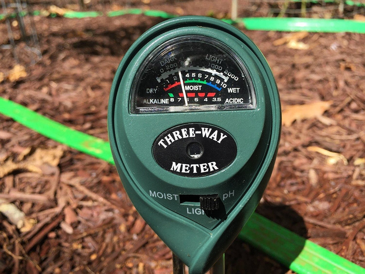 soil PH water moisture meter Acidity humidity sunlight garden plants Flowers moist tester instrument tool Soil tester