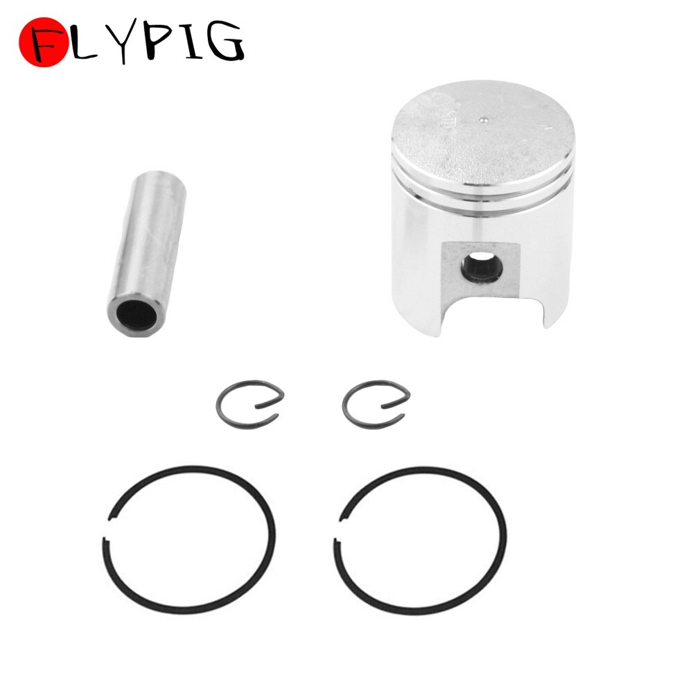 FLYPIG-Conjunto de anillo de pistón de cilindro, Kit de montaje para Yamaha PW50, gran calibre, PW60, QT60, 60CC, ATV, Dirt Pit Bike