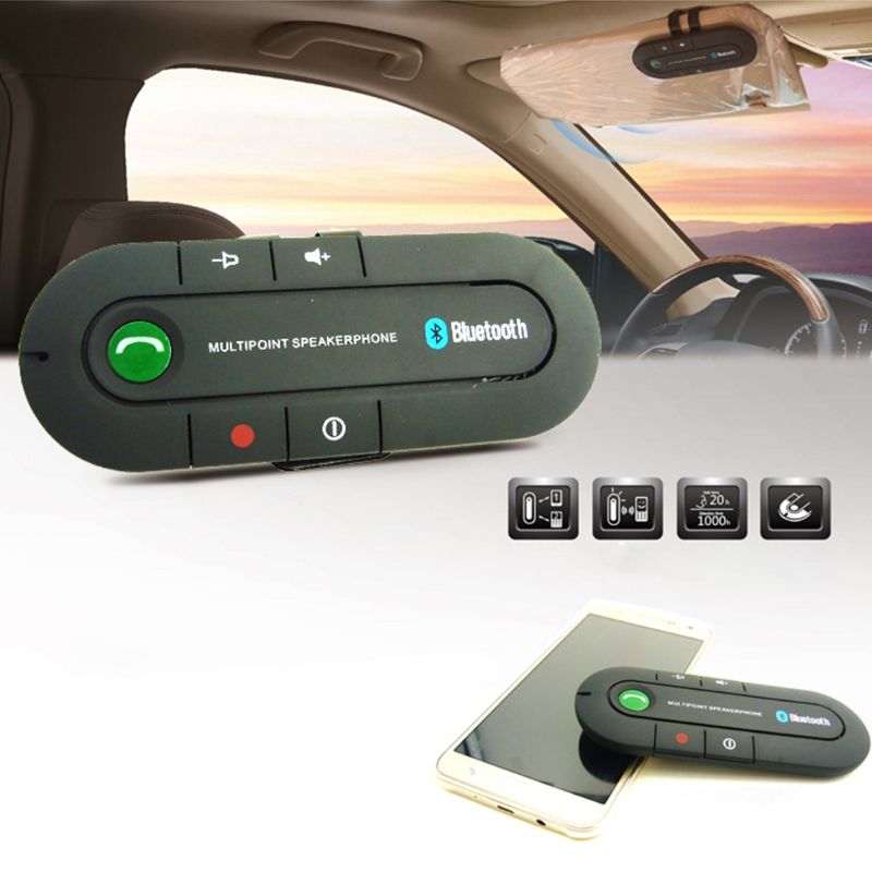 Car Visor On-board Bluetooth Speakerphone Car Bluetooth Phone Bluetooth Portable Hands Free Wireless Bluetooth