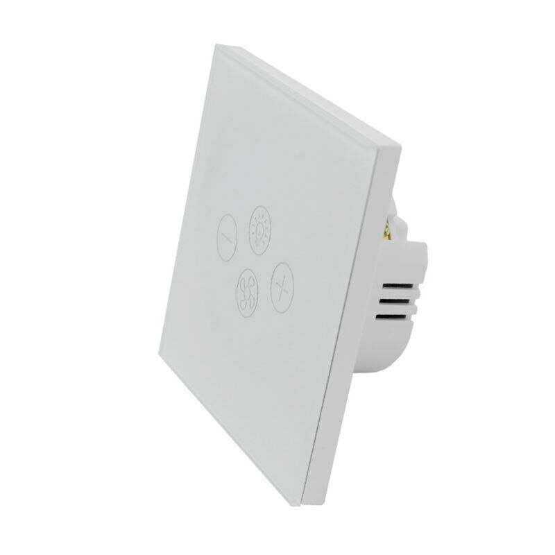 Smart Wifi Fan Light Switch EU/US Ceiling Fan Lamp Switch Wireless Remote Control Hands-free Voice Control Timer Setting
