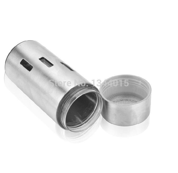 Rvs Professionele Bakken Poedersuiker Zeef Cacaopoeder Matcha Zeef Koffie Hand Meel Zeef Cruet M1243