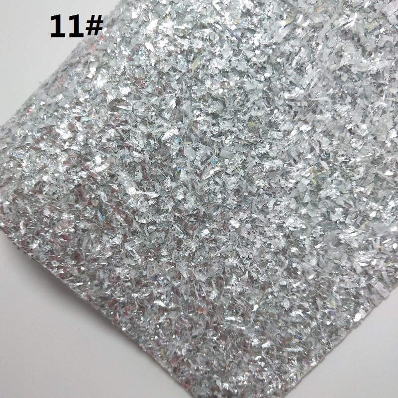 1Pc 21X29CM Glitter Fabirc, Crystal Glitter Leer, Glitter Lederen Lakens Voor Maken Bows Leosyntheticodiy T340A: 11