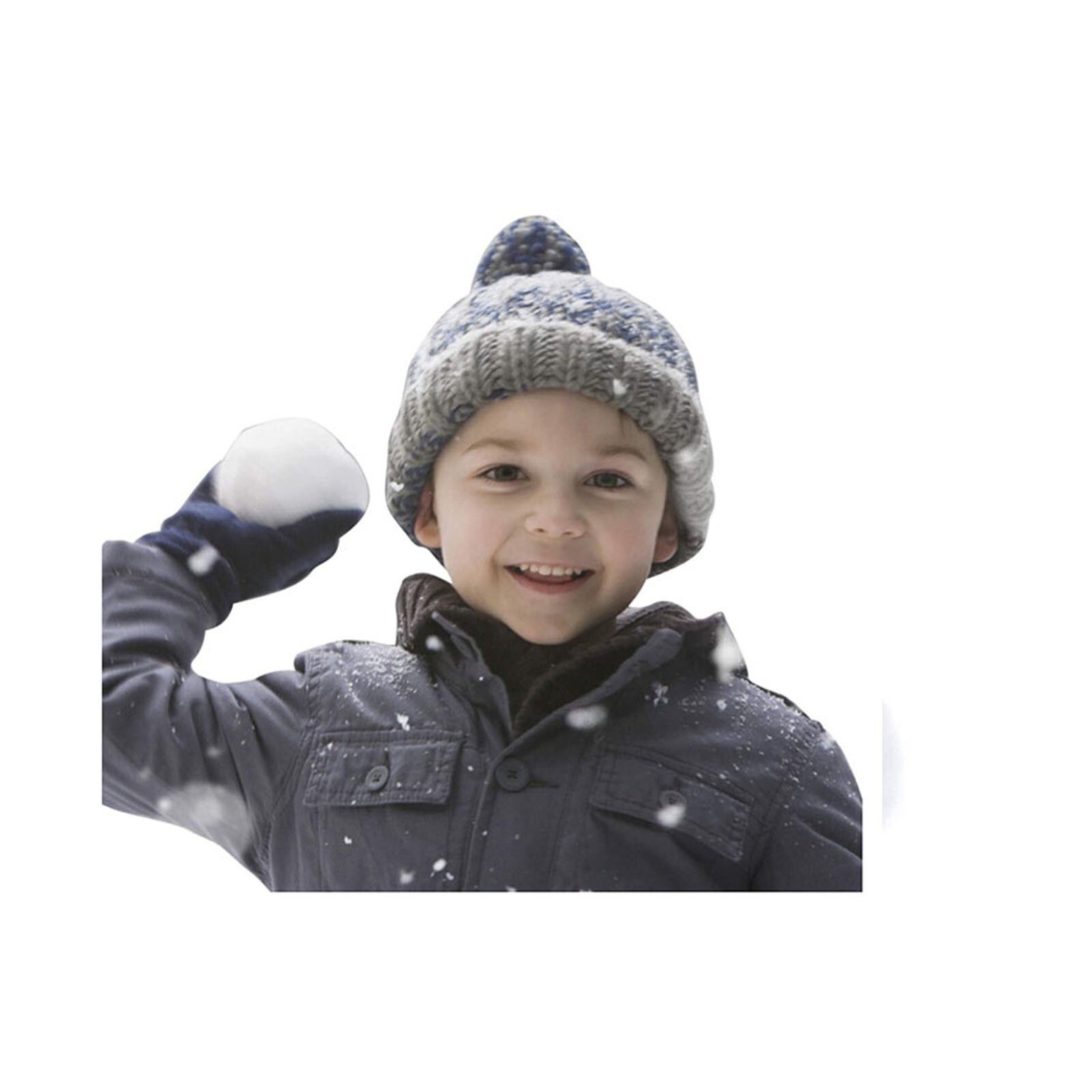 7.5Cm Kunstmatige Witte Sneeuwbal Realistische Doek Wol Sneeuwbal Indoor Sneeuwballengevecht Kerst Speelgoed Voor Kinderen