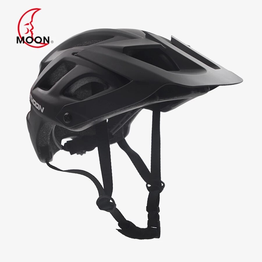 MOON-Casco de seguridad para bicicleta de montaña TRAIL XC para hombre, Ciclismo de Carretera M L