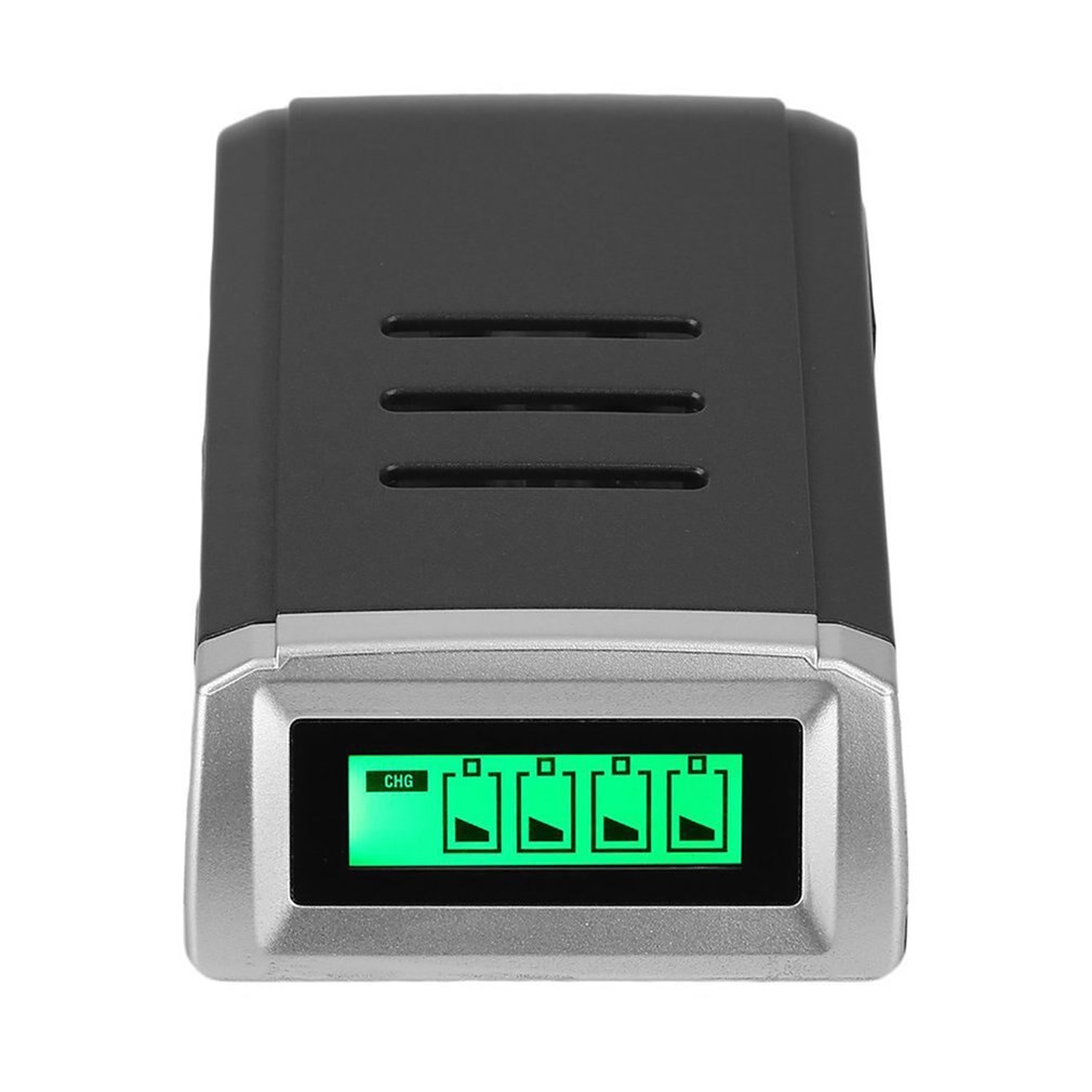 Lcd Display Lader Voor Aa Aaa Oplaadbare Batterijen Intelligente Fast Battery Charger Ue Eu Uk Plug