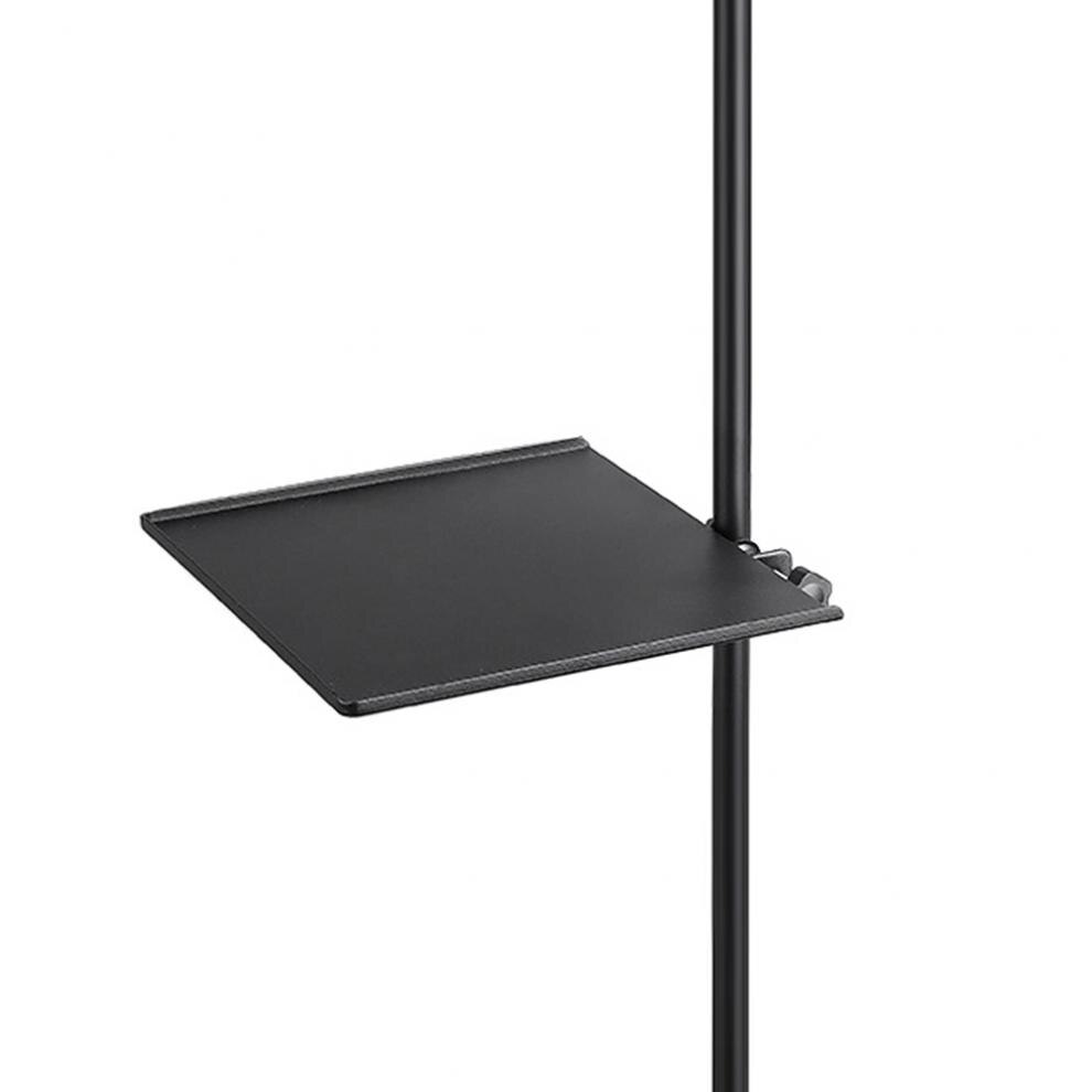 Metal placa de som bandeja microfone ao vivo suporte de colocação bandeja de metal suporte ao vivo fits para ao vivo tripé suporte acessórios