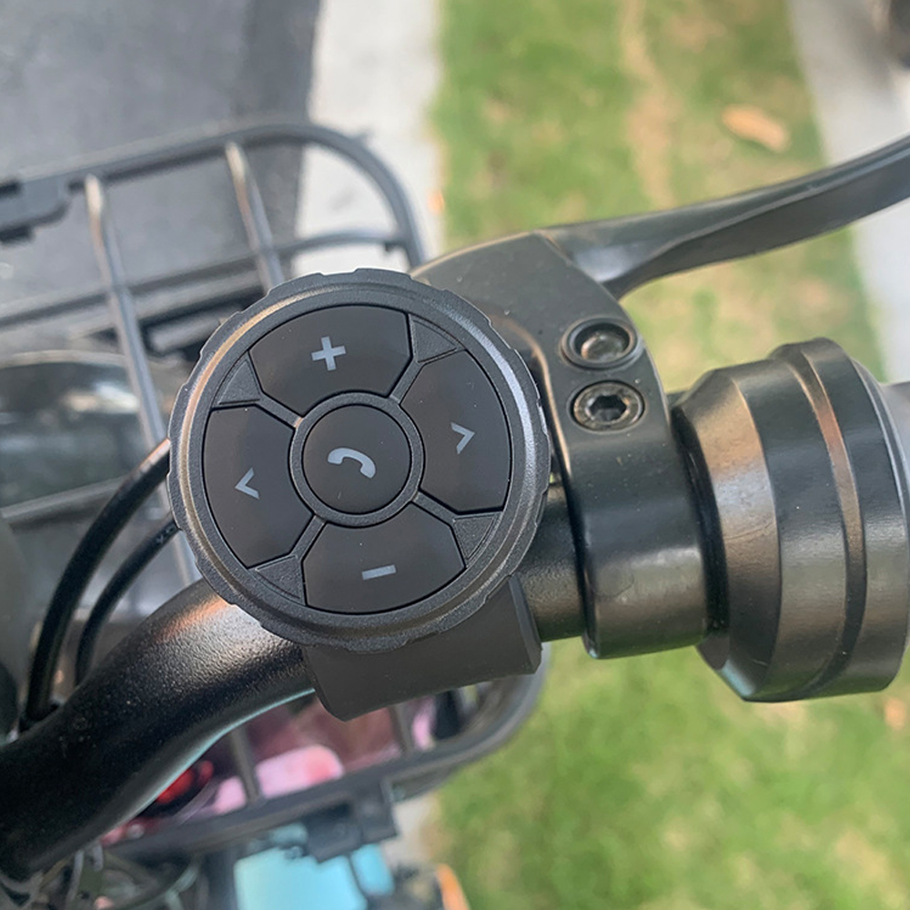 Universele Bluetooth 5.3 afstandsbediening knop draadloze motorfiets stuur mediacontroller fietsmuziek afspelen afstandsbediening