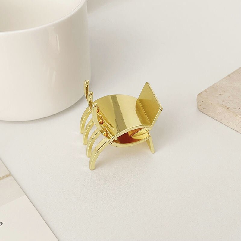 Hoge Paardenstaart Clip Vaste Artefact Anti-Verslapping Metalen Kleine Haarspeld Vrouwelijke Back Hoofd Kleine Haai Clip Hoofdtooi Haar Accessoires: UP069761